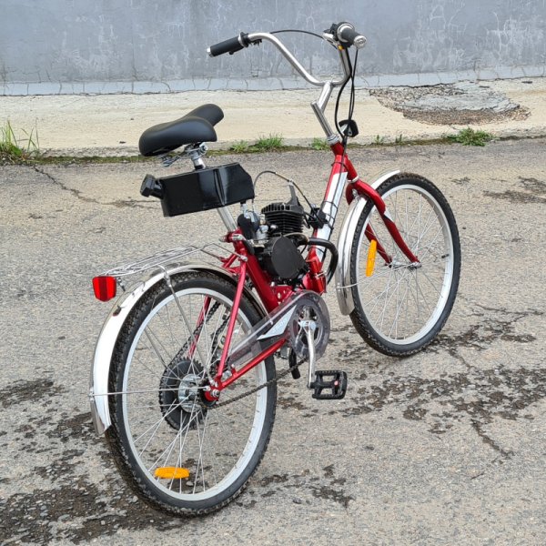 Складной велосипед с мотором Десна